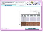 Image thumbnail of the Right View with Dimensions report available within ComfortableConservatories.