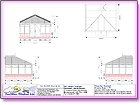 Image thumbnail of the 4 Views A4 CAD line drawing report available within ComfortableConservatories.