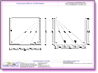 Image thumbnail of the Dual Base Cill Plan A3 CAD line drawing report available within ComfortableConservatories.